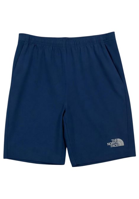 Blue nylon Bermuda shorts for children THE NORTH FACE | BNH8K2BLU